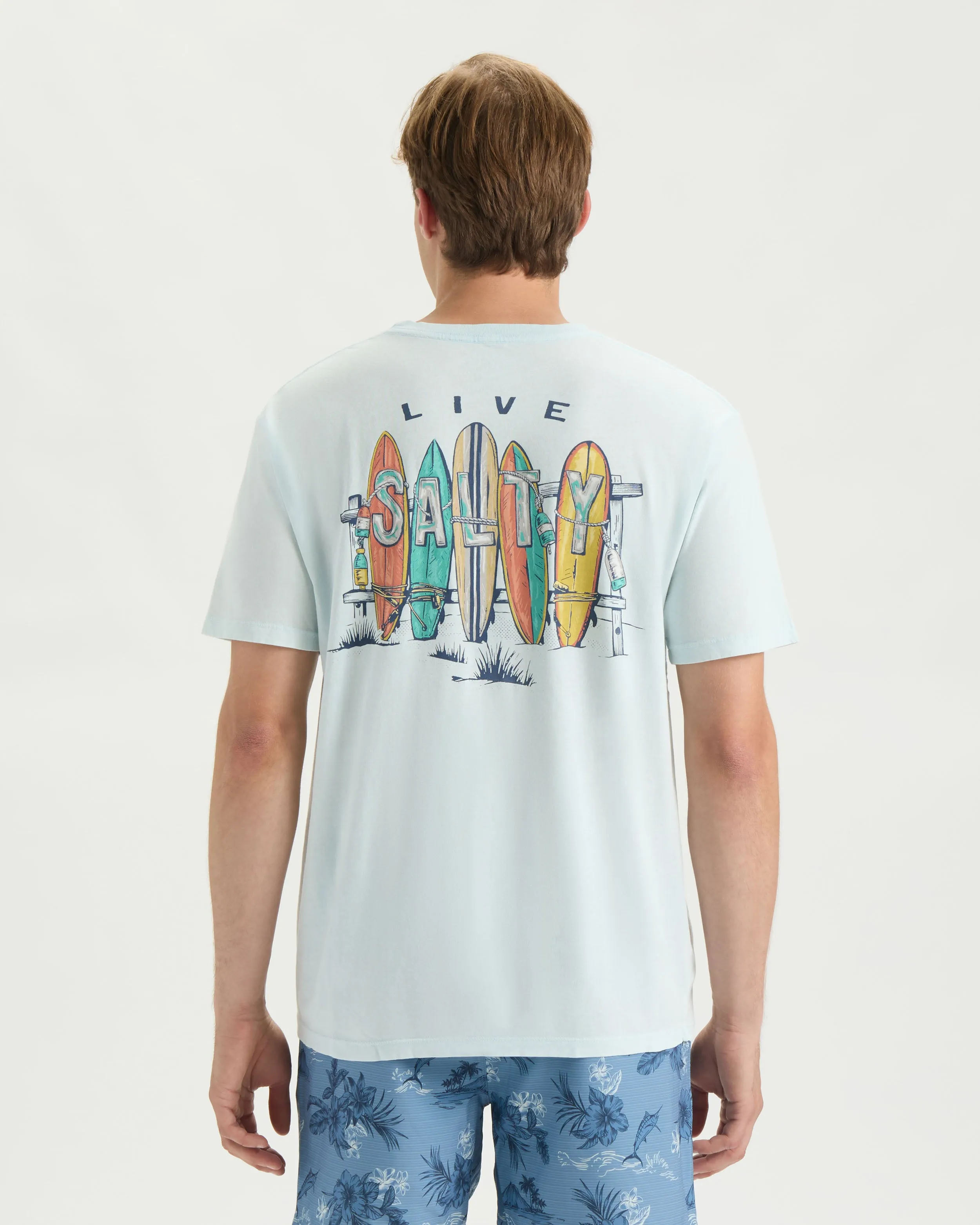 Men’s Salty Lineup Short Sleeve Tee sold by Salt Life product image thumbnail 4