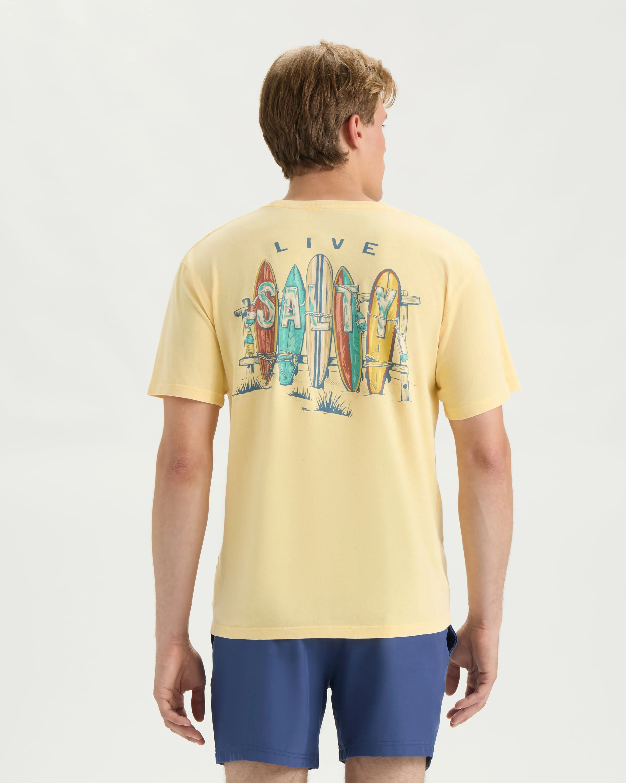 Men’s Salty Lineup Short Sleeve Tee sold by Salt Life product image thumbnail 5