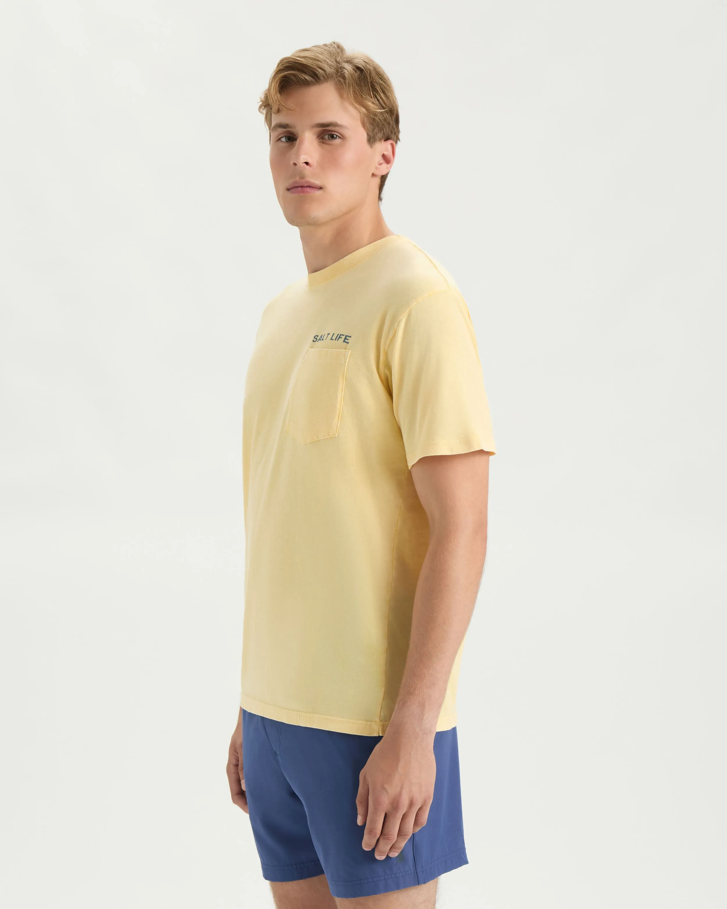 Men’s Salty Lineup Short Sleeve Tee sold by Salt Life product image thumbnail 4