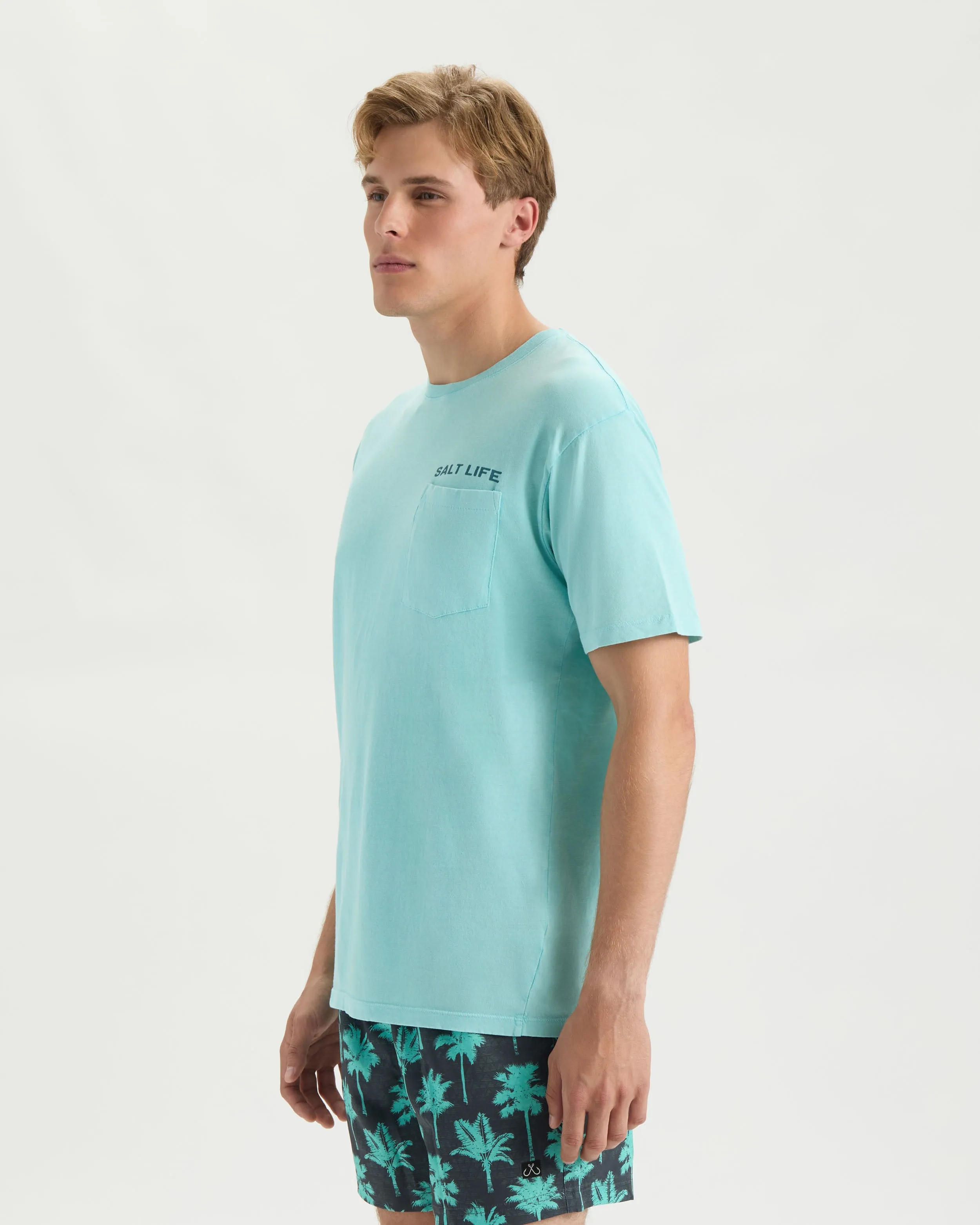 Men’s Salty Lineup Short Sleeve Tee sold by Salt Life product image thumbnail 3