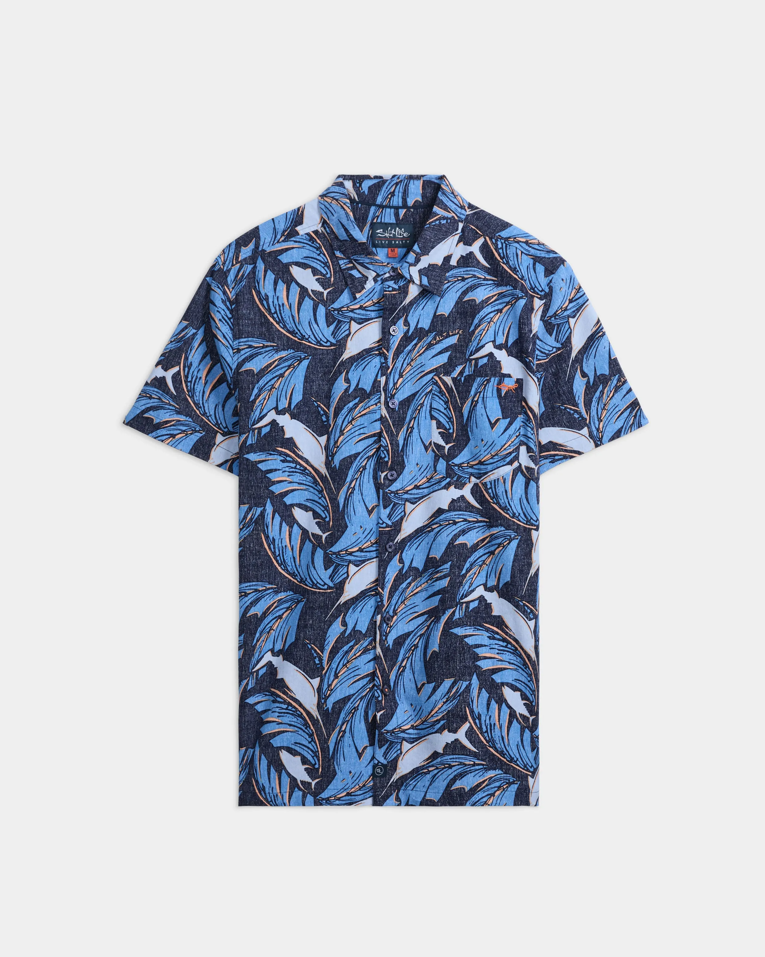 Men’s Palm Promenade Woven Shirt sold by Salt Life