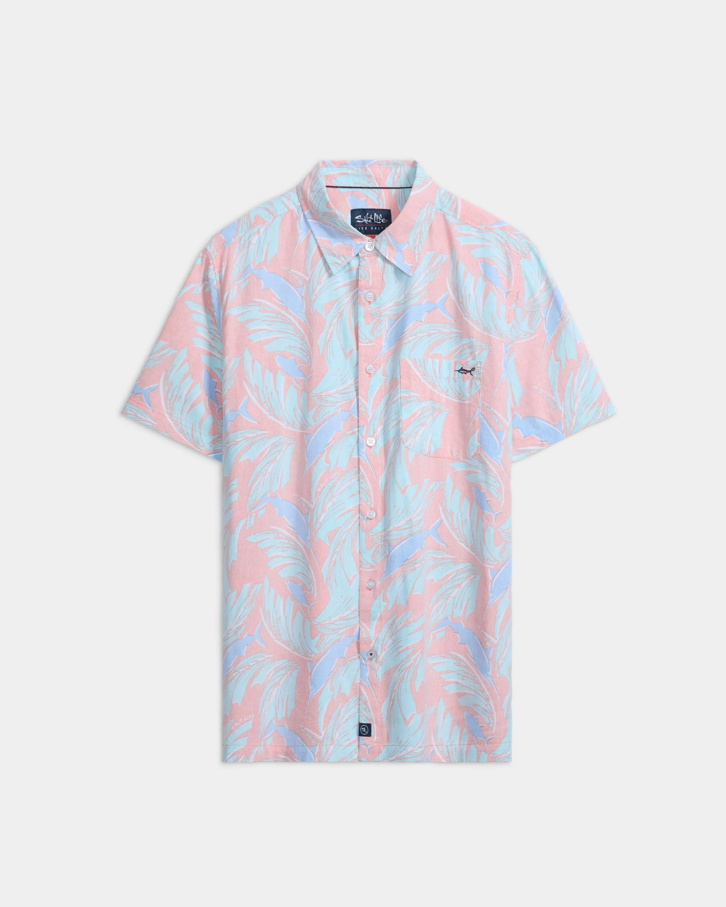 Men’s Palm Promenade Woven Shirt sold by Salt Life