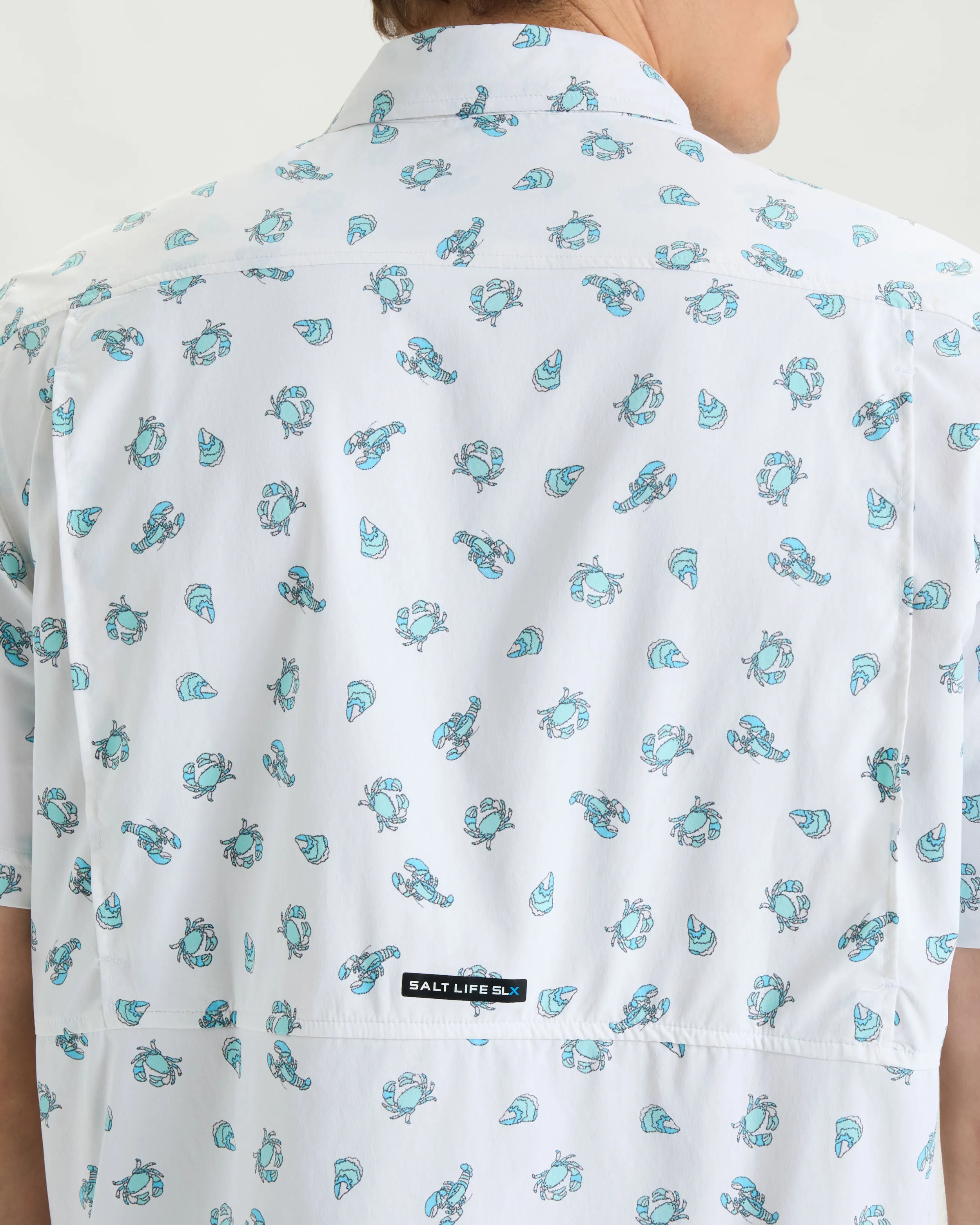 Men's Crustacean Life Woven Shirt sold by Salt Life product image thumbnail 4