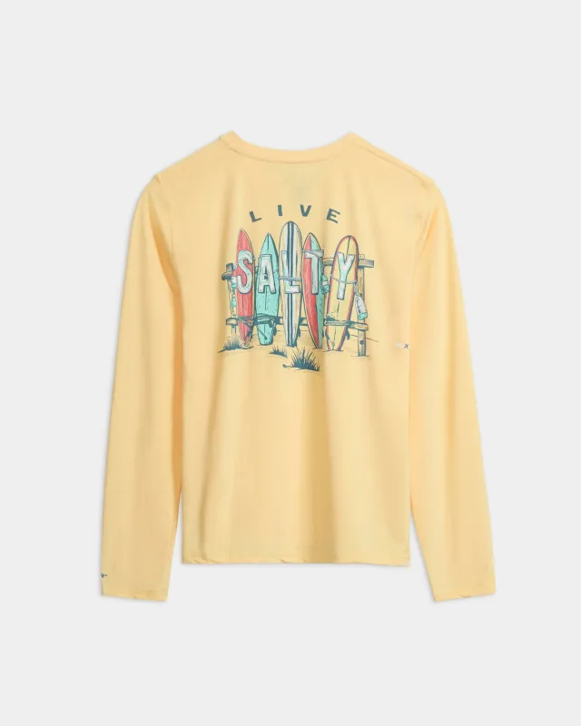 Women’s Salty Lineup SLX Performance Long Sleeve Shirt sold by Salt Life