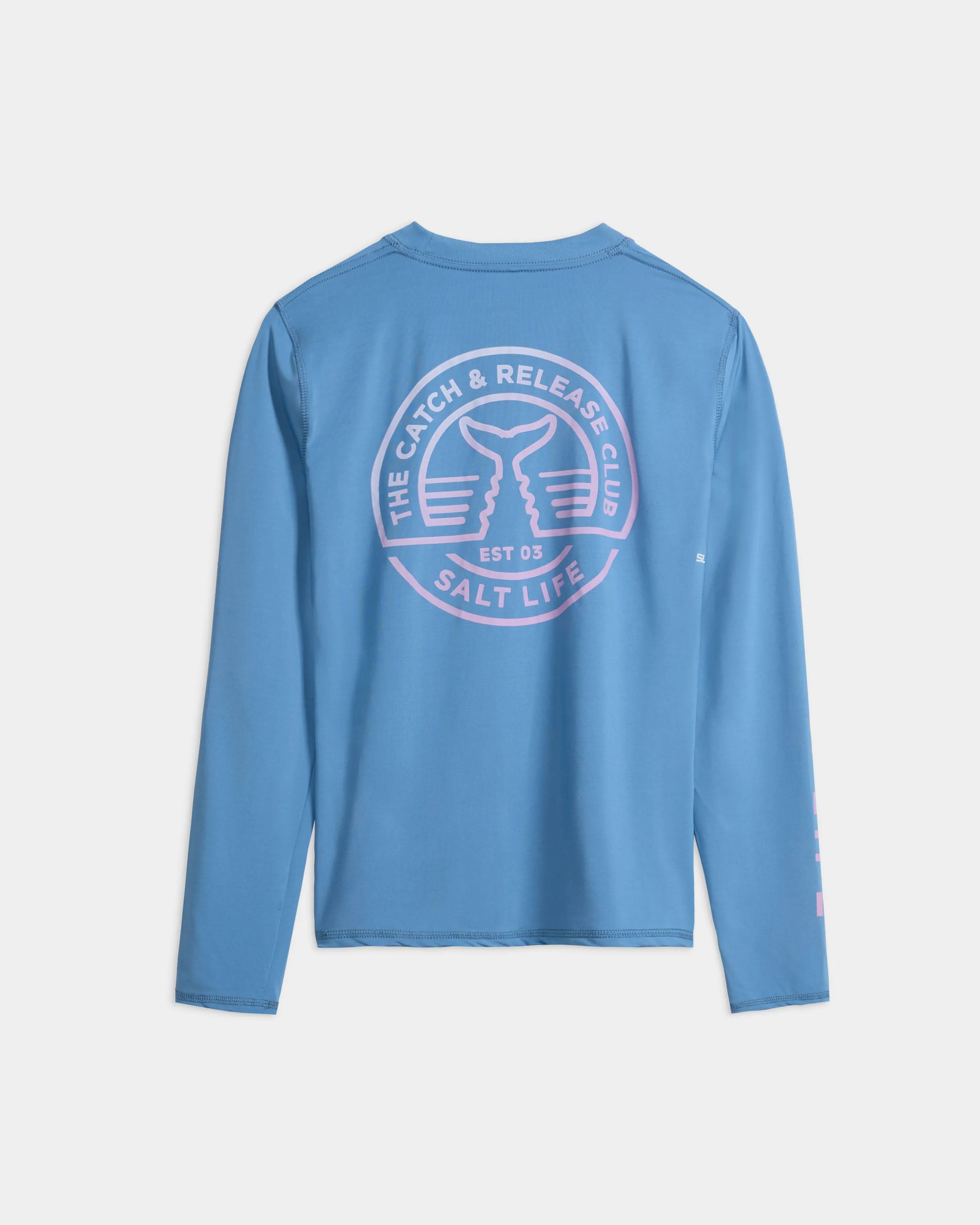 Women’s Catch and Release Fade SLX Performance Long Sleeve Shirt sold by Salt Life
