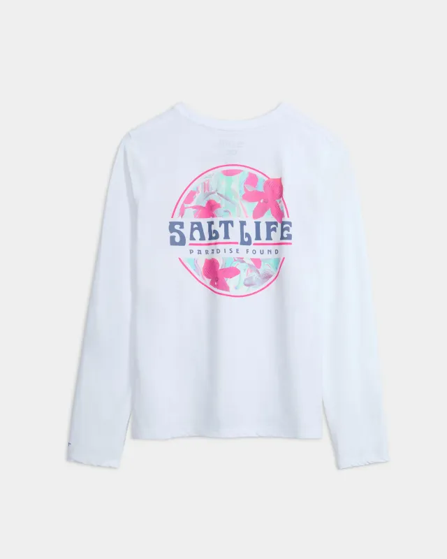 Women’s Cosmic Craze SLX Performance Long Sleeve Shirt sold by Salt Life