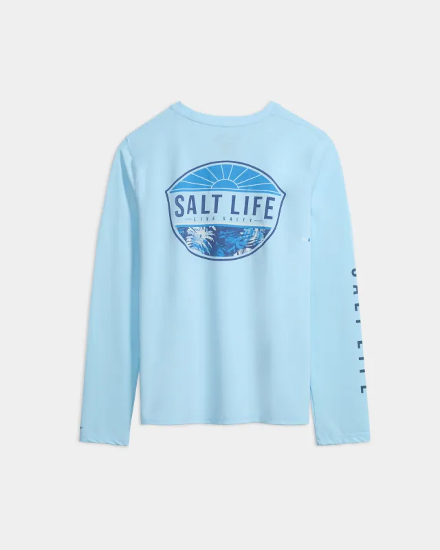 Women’s Holiday Sun Performance Long Sleeve Shirt sold by Salt Life