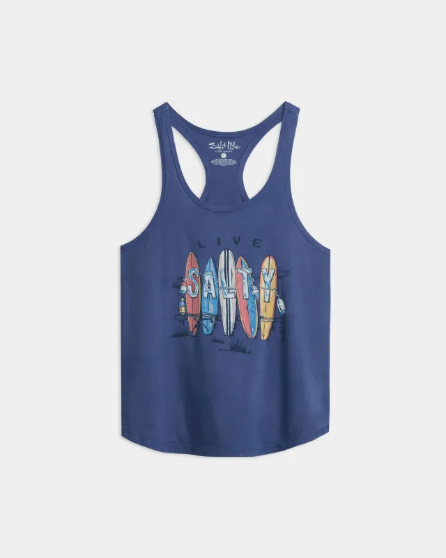Women’s Salty Lineup Tank Top sold by Salt Life