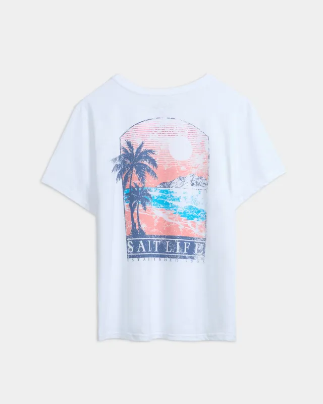 Women’s Palm Islet Short Sleeve Tee sold by Salt Life