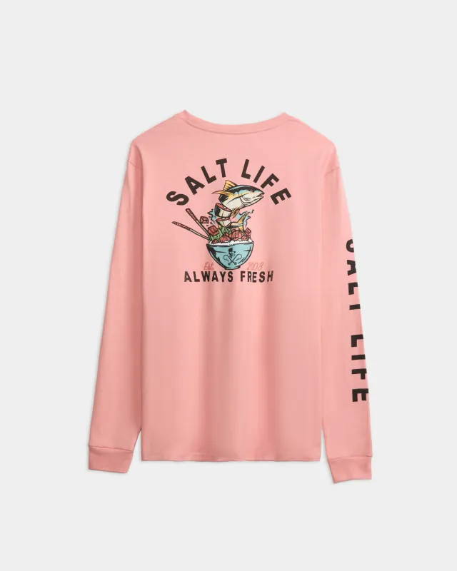 Men's Served Fresh Long Sleeve Shirt sold by Salt Life
