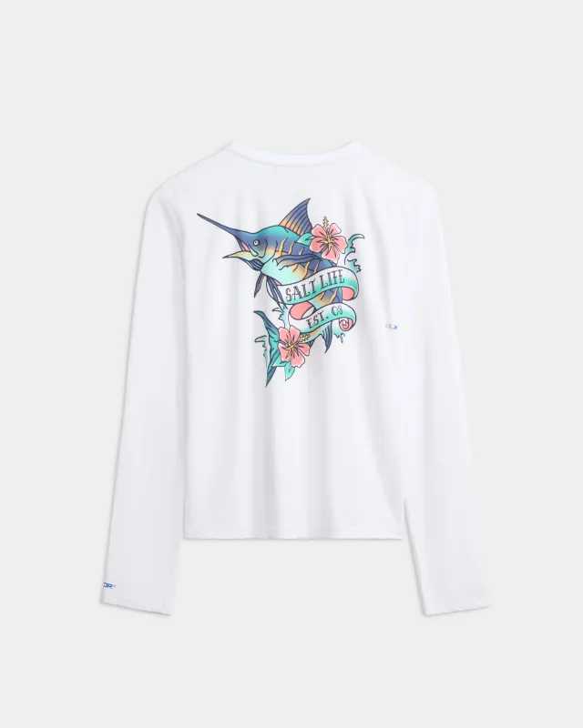 Women's High Flyer SLX Performance Long Sleeve Shirt sold by Salt Life