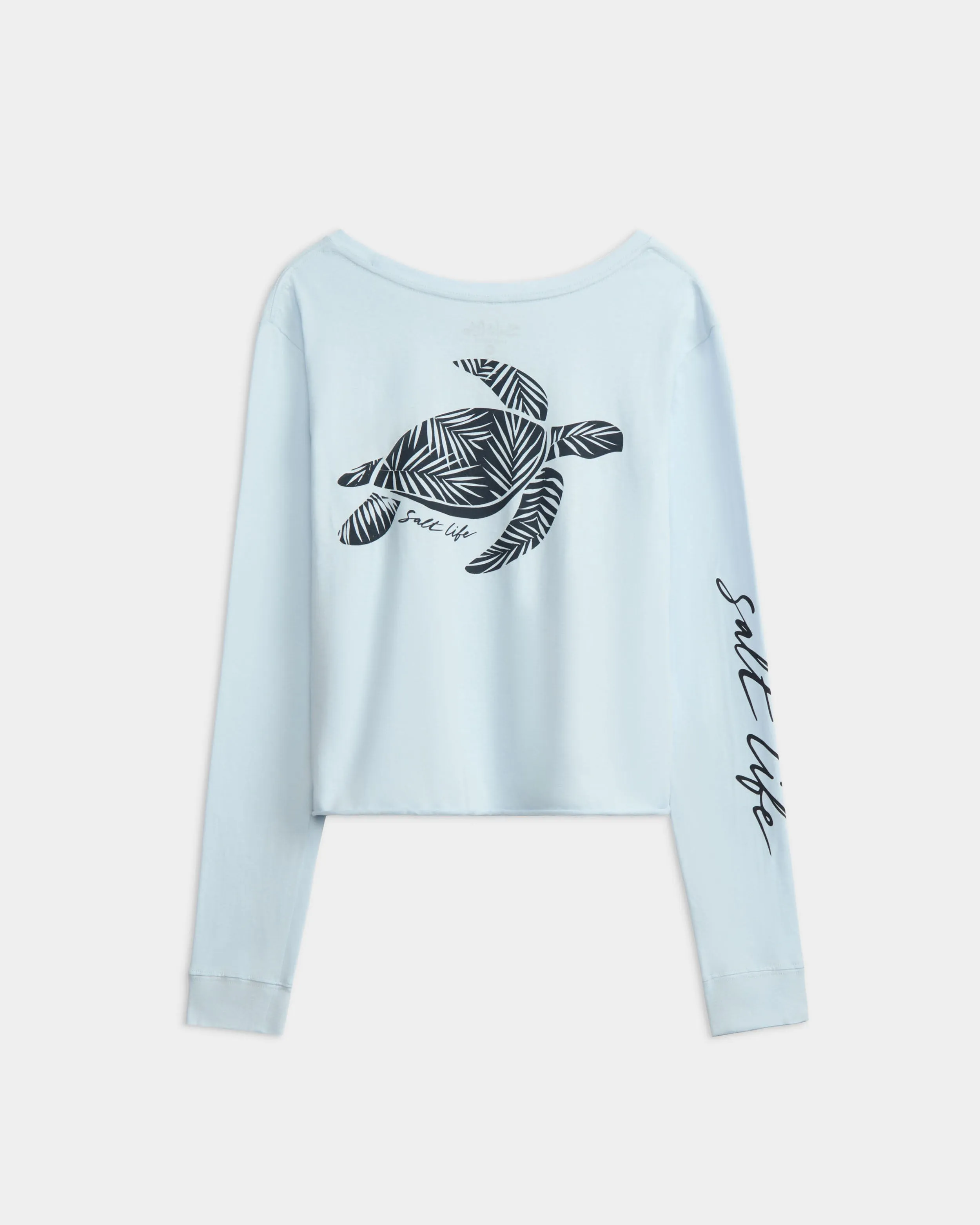 Women’s Sea Cruiser Cropped Long Sleeve Shirt sold by Salt Life