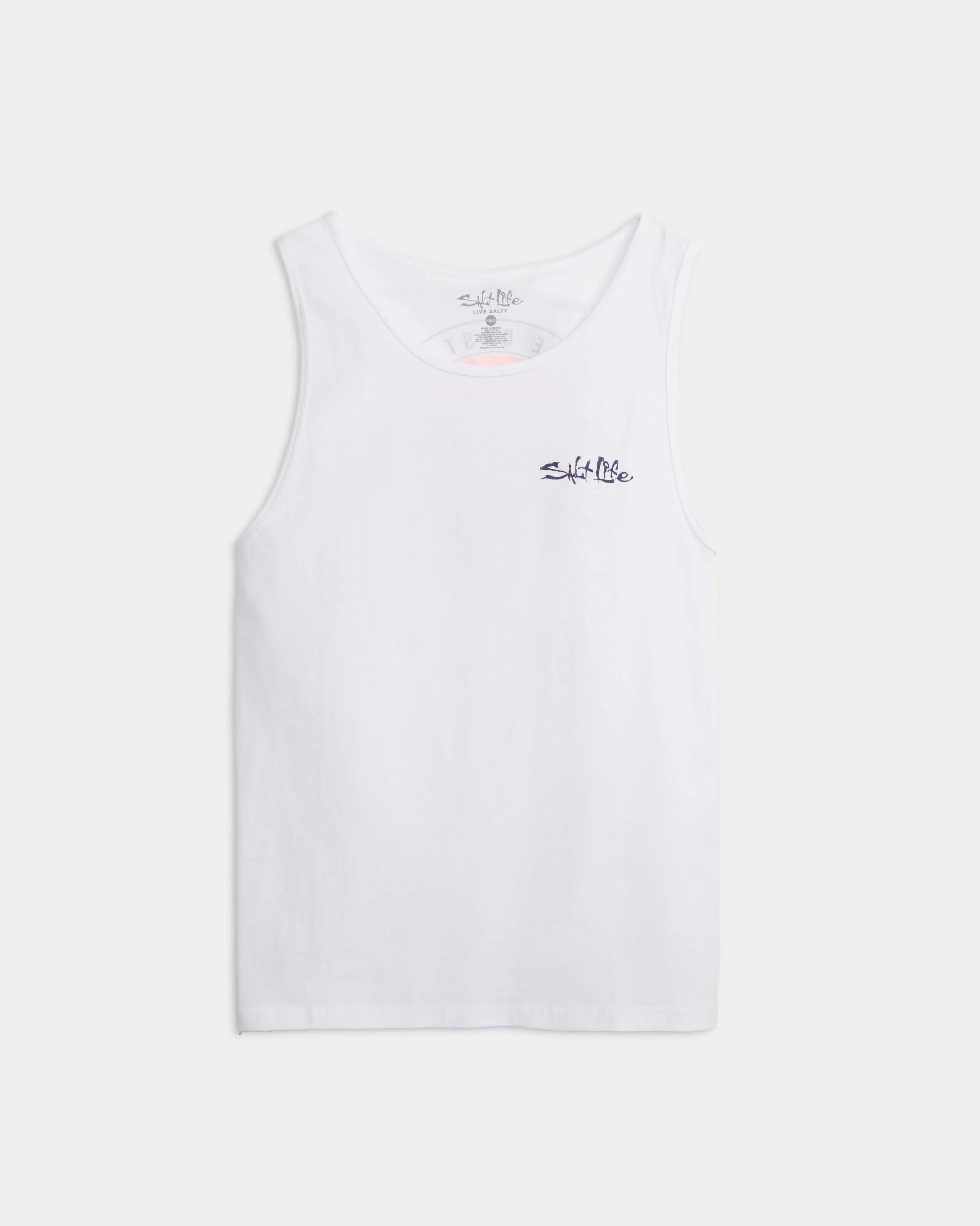 Men’s One Cast At A Time Tank Top sold by Salt Life product image thumbnail 2