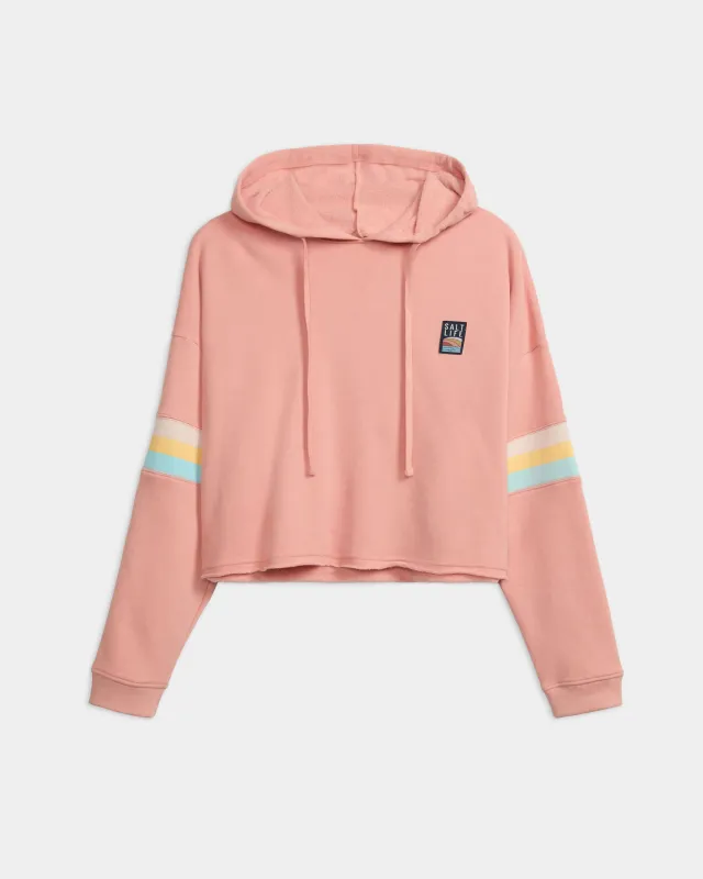 Women’s Baja Salt Oversized Crop Hoodie sold by Salt Life