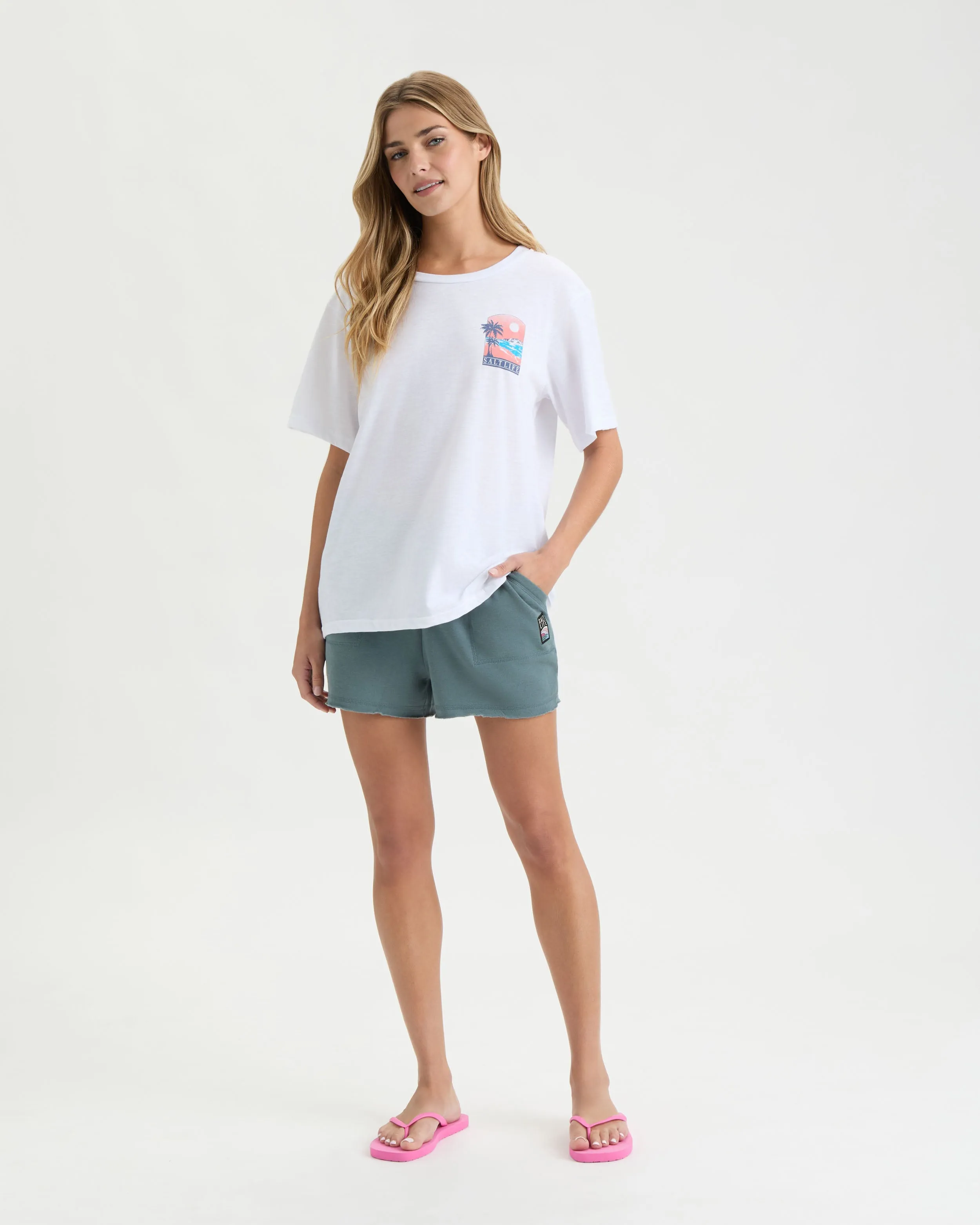 Women’s Salty Sunset Lounge Shorts sold by Salt Life product image thumbnail 3