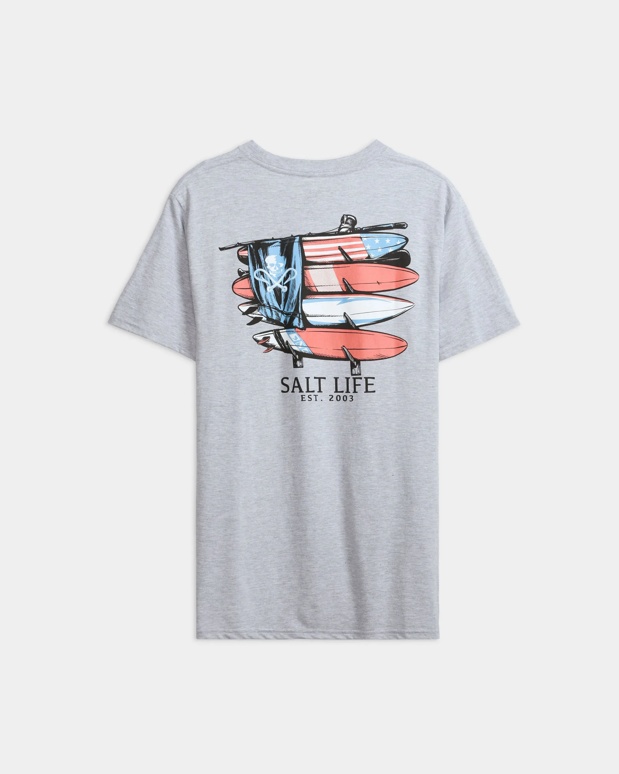 Men's American Quiver Short Sleeve Tee- BIG sold by Salt Life