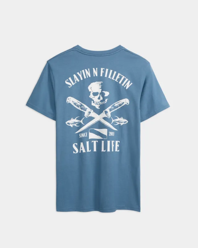Men's What's for Dinner Short Sleeve Tee made by Salt Life