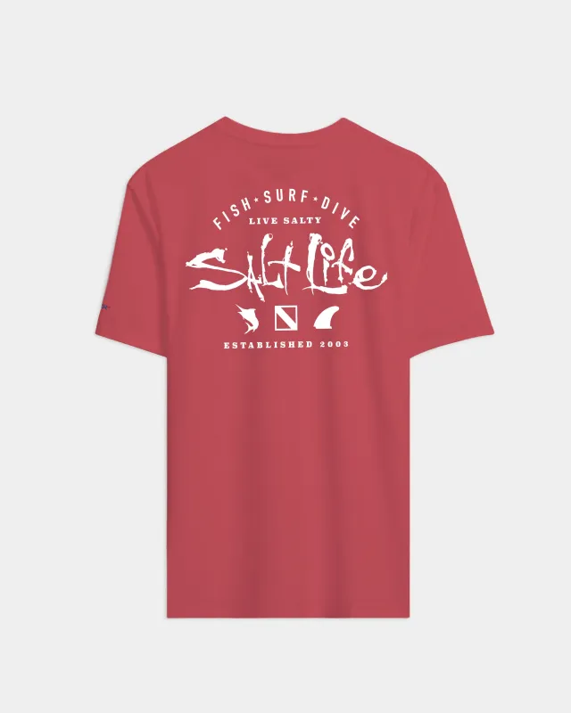 Men's Watermans Trifecta SLX Performance Short Sleeve Tee sold by Salt Life