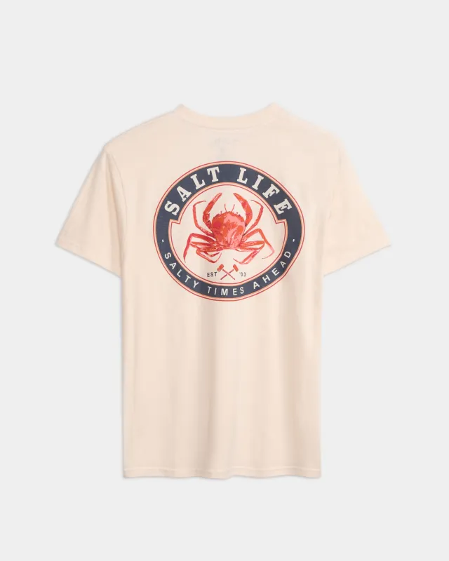 Men's Buoyant Crab Short Sleeve Shirt sold by Salt Life