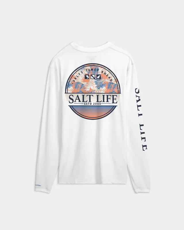 Men’s On Holiday SLX Performance Long Sleeve Shirt sold by Salt Life