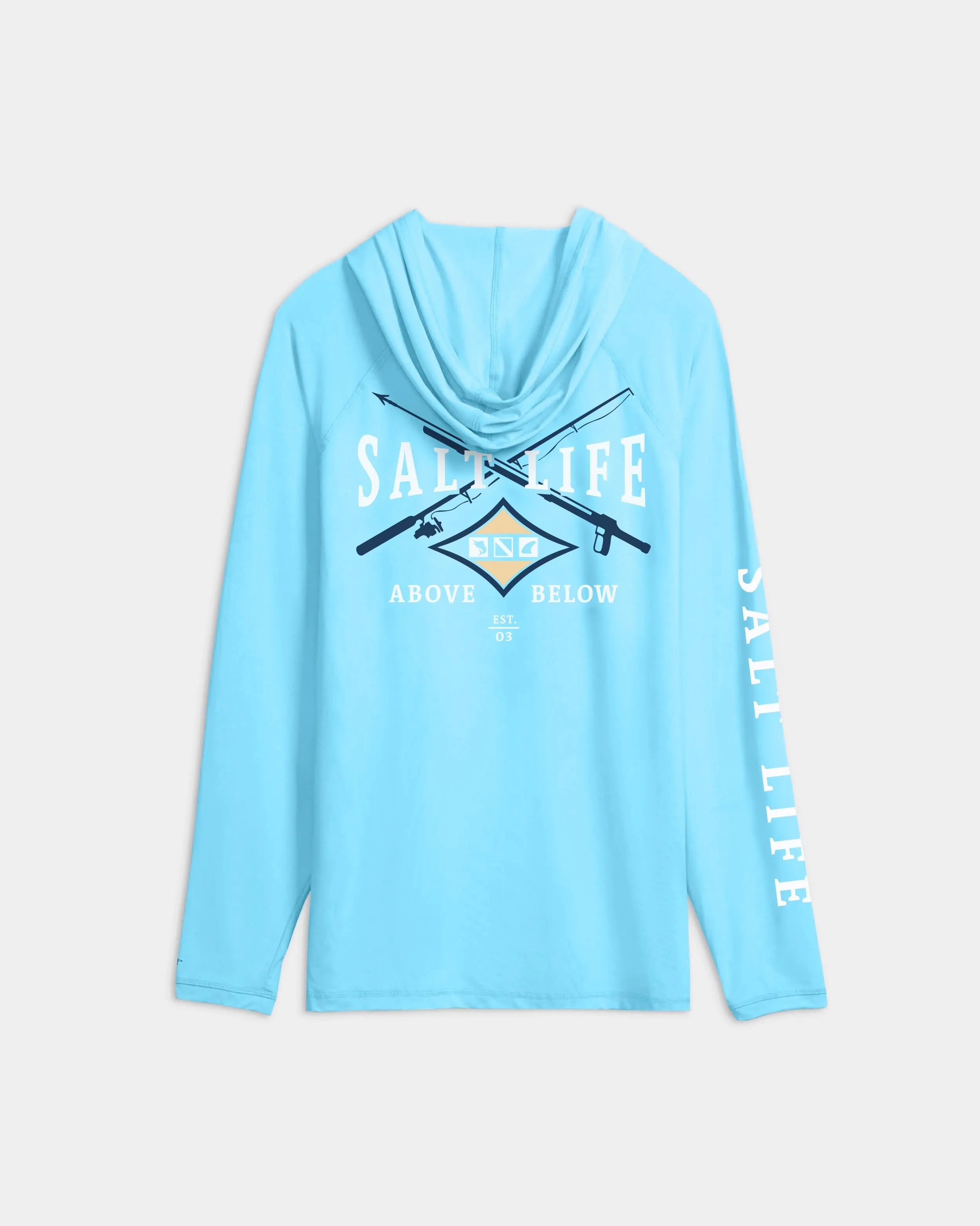 Men’s Angler Tactic SLX Performance Hoodie sold by Salt Life product image thumbnail 2