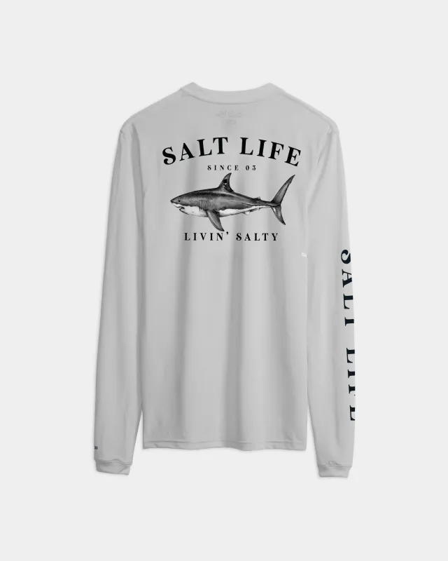 Men's Jaws of Steel Long Sleeve SLX Performance Shirt sold by Salt Life