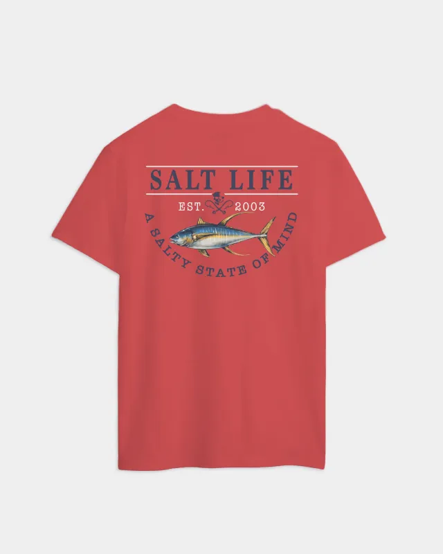 Yellowfin Catch Short Sleeve Shirt - TALL made by Salt Life