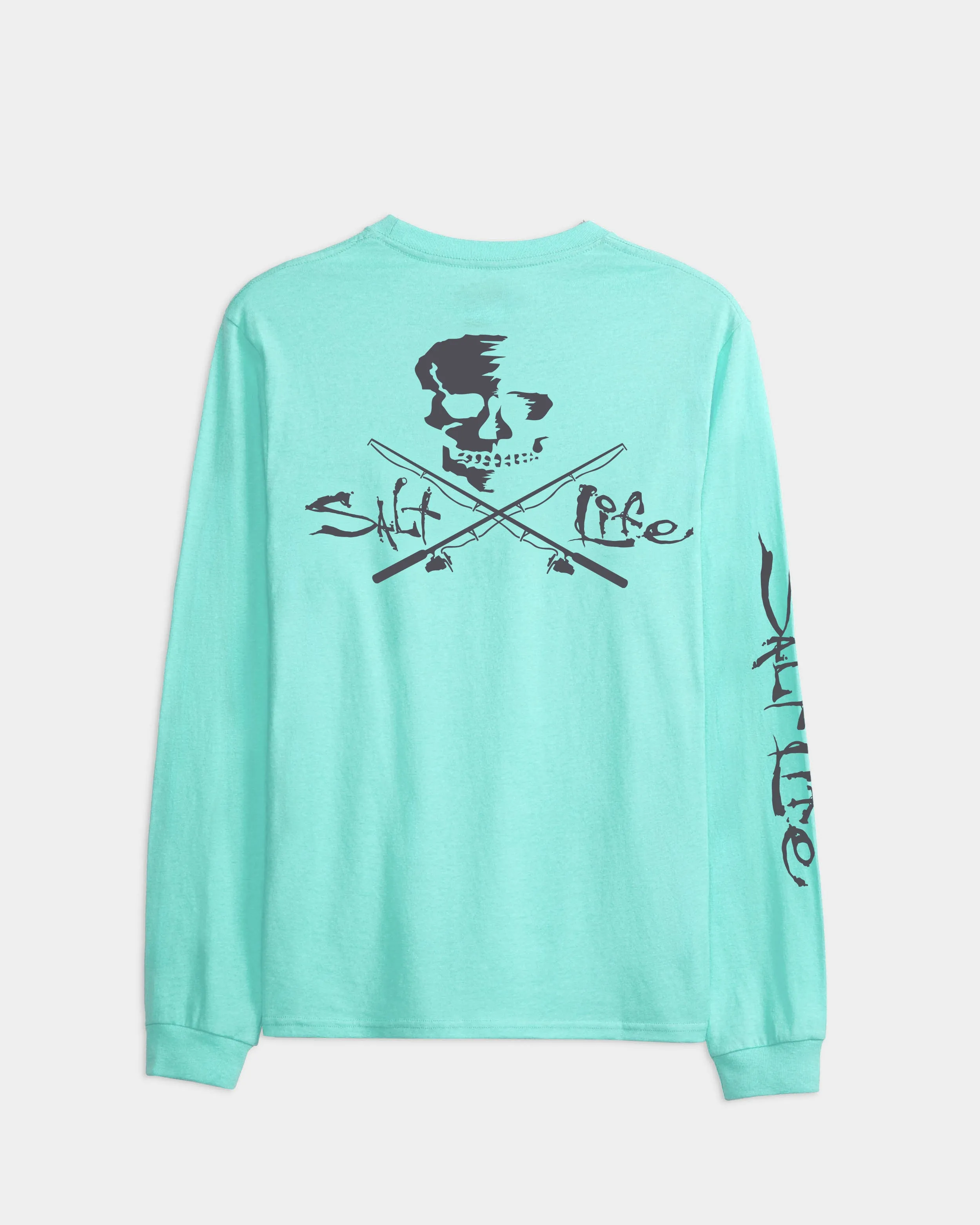Men’s Skull and Poles Long Sleeve sold by Salt Life