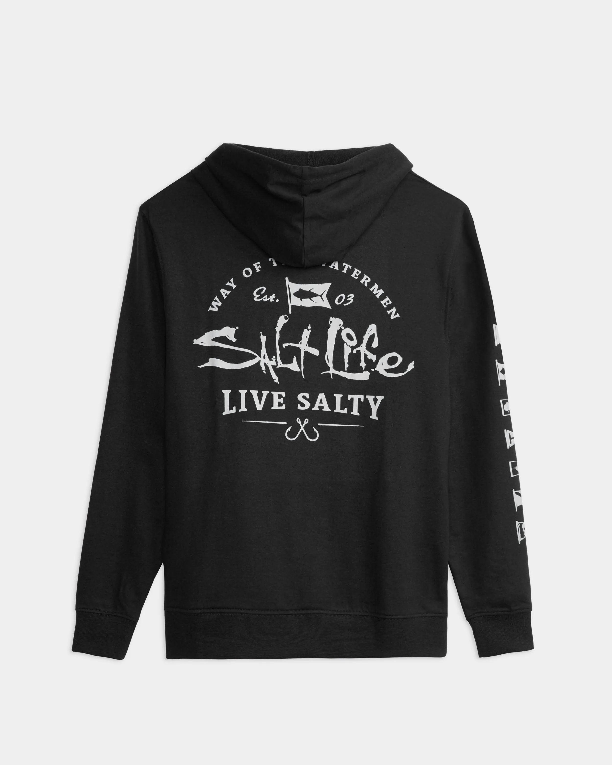Men's Ocean Kin French Terry Pullover Hoodie sold by Salt Life product image thumbnail 2