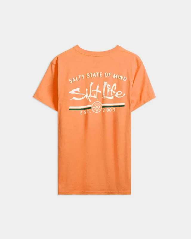 Men’s Striated Short Sleeve Tee made by Salt Life