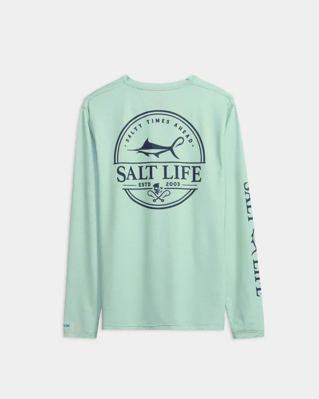 Men's Dragnet SLX Performance Long Sleeve Shirt sold by Salt Life