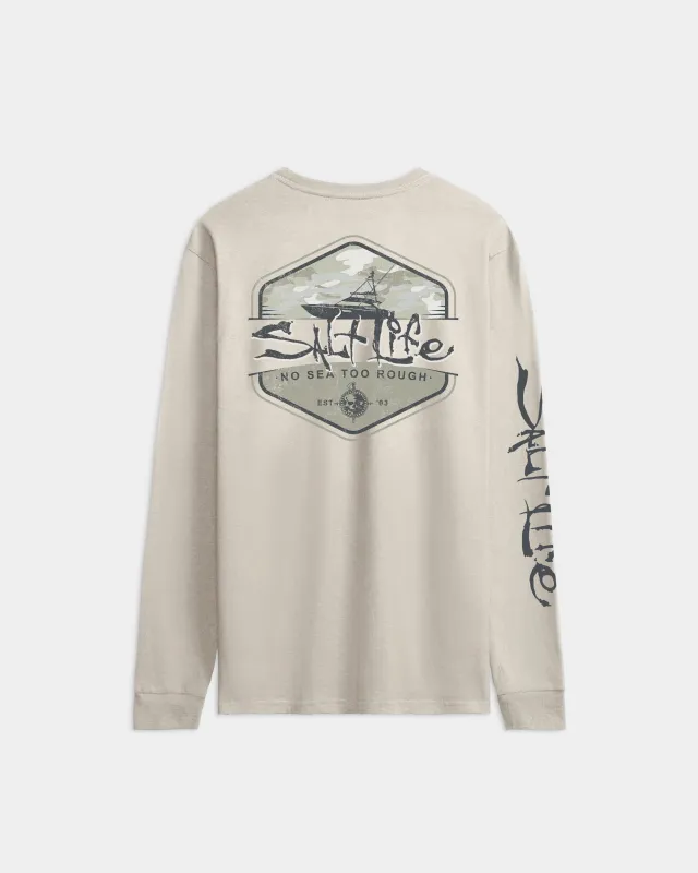 Men’s Heavy Seas 2.0 Long Sleeve Tee sold by Salt Life