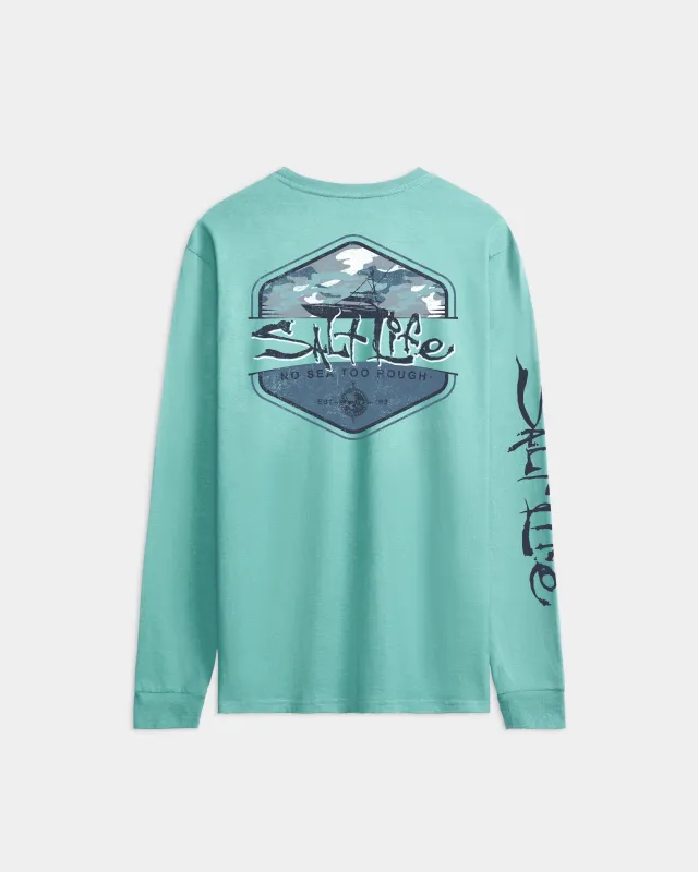 Men’s Heavy Seas 2.0 Long Sleeve Tee sold by Salt Life
