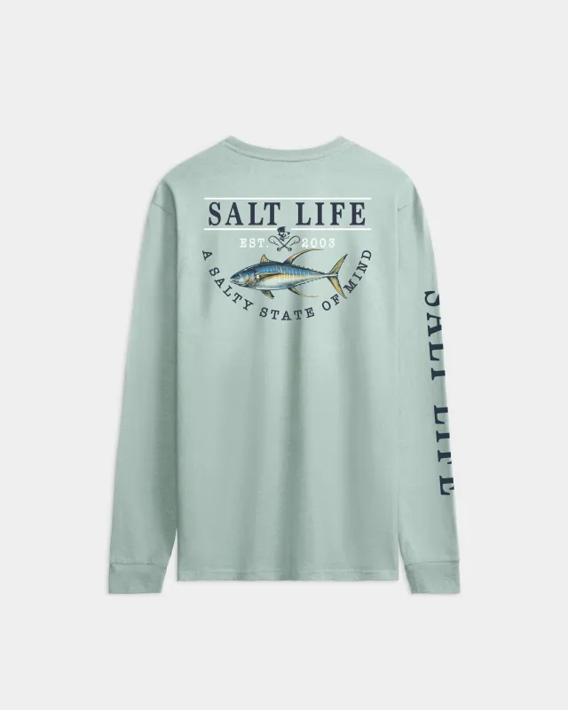 Men’s Yellow Fin Catch Long Sleeve Tee made by Salt Life