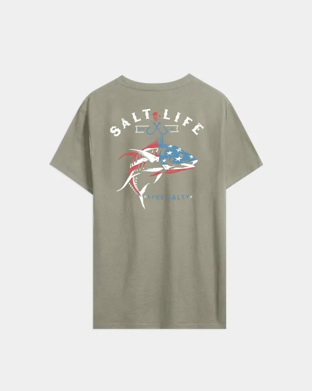 Men’s United We Fish 2.0 Short Sleeve Tee made by Salt Life