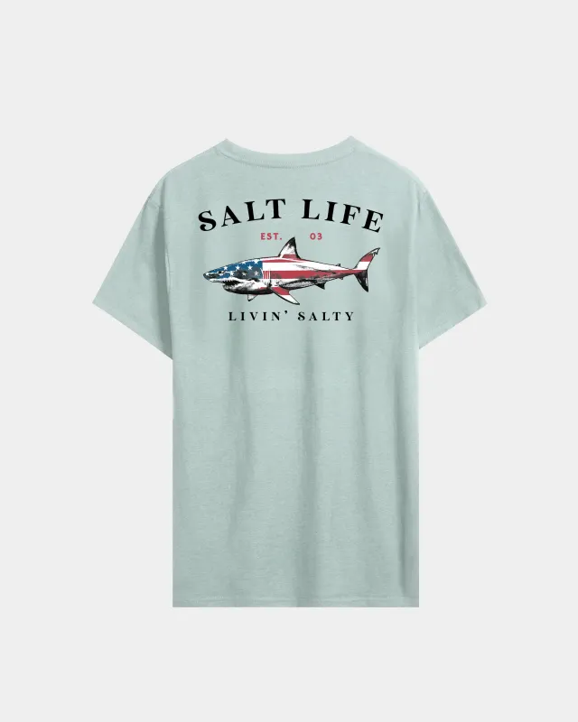 Men’s Jaws of Steel 2.0 Short Sleeve Tee made by Salt Life