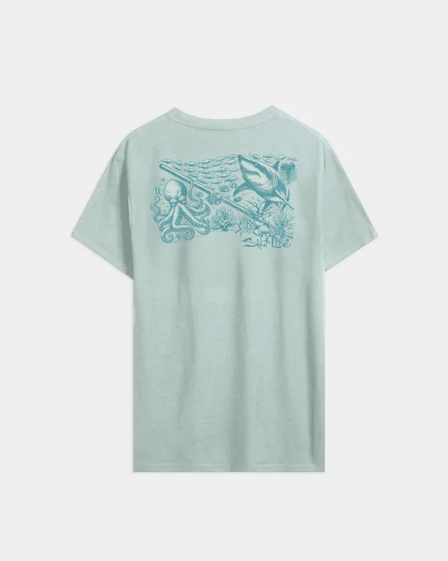 Men’s Underwater Diving 2.0 Short Sleeve Tee made by Salt Life