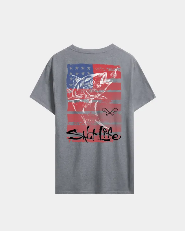Men’s Americana Tuna Short Sleeve Tee made by Salt Life