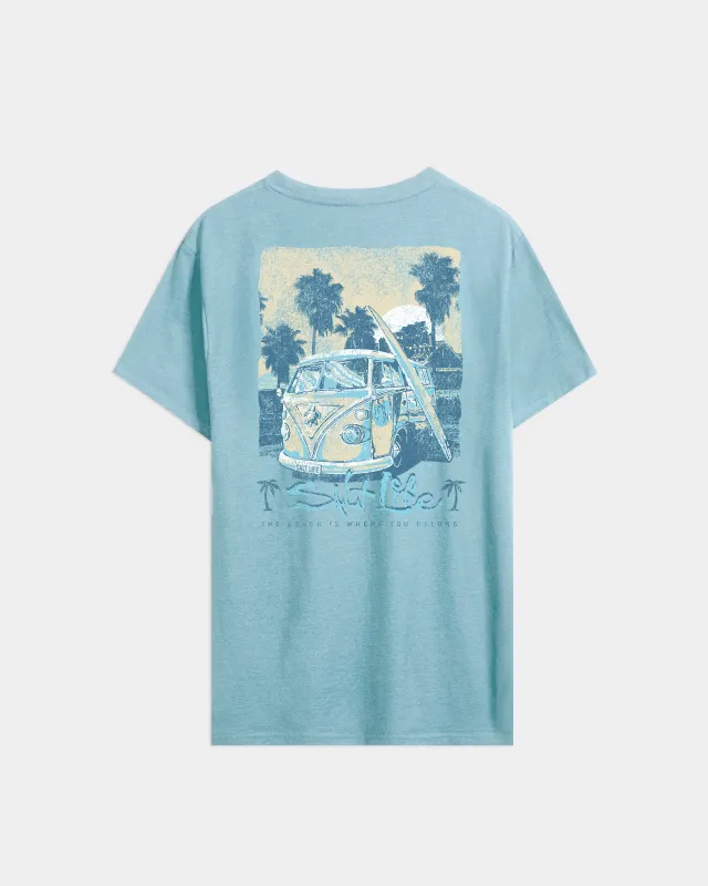 Men’s Van Life Short Sleeve Tee made by Salt Life
