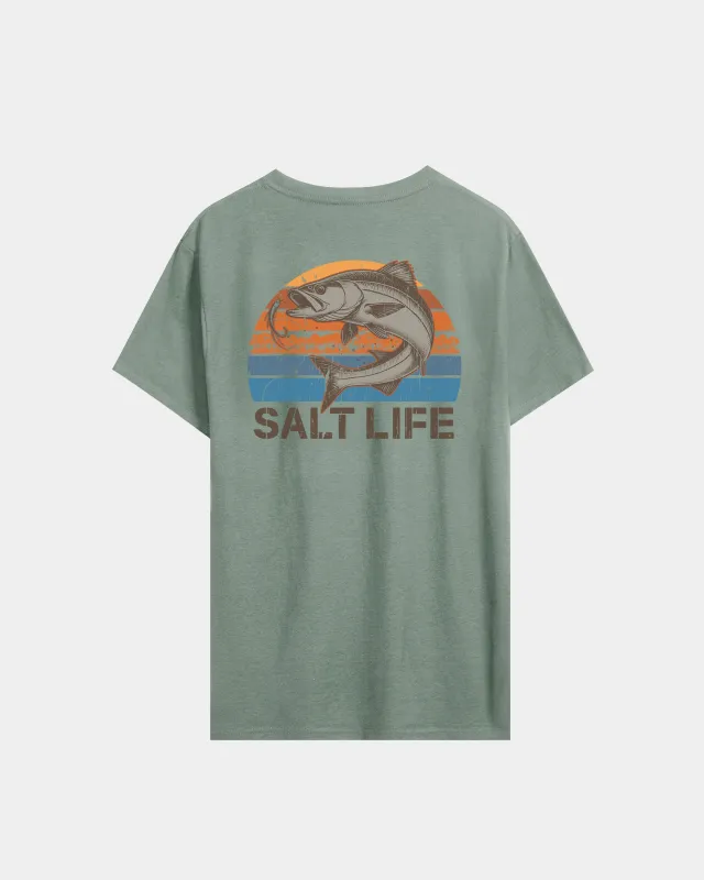 Men’s Snook Life Salt Wash Tee made by Salt Life