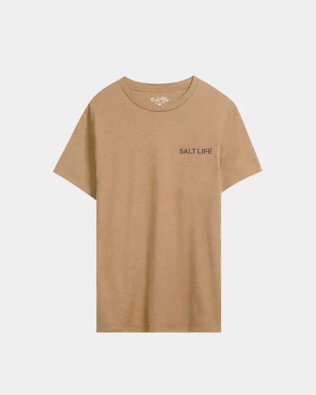 Men’s Snook Life Salt Wash Tee made by Salt Life