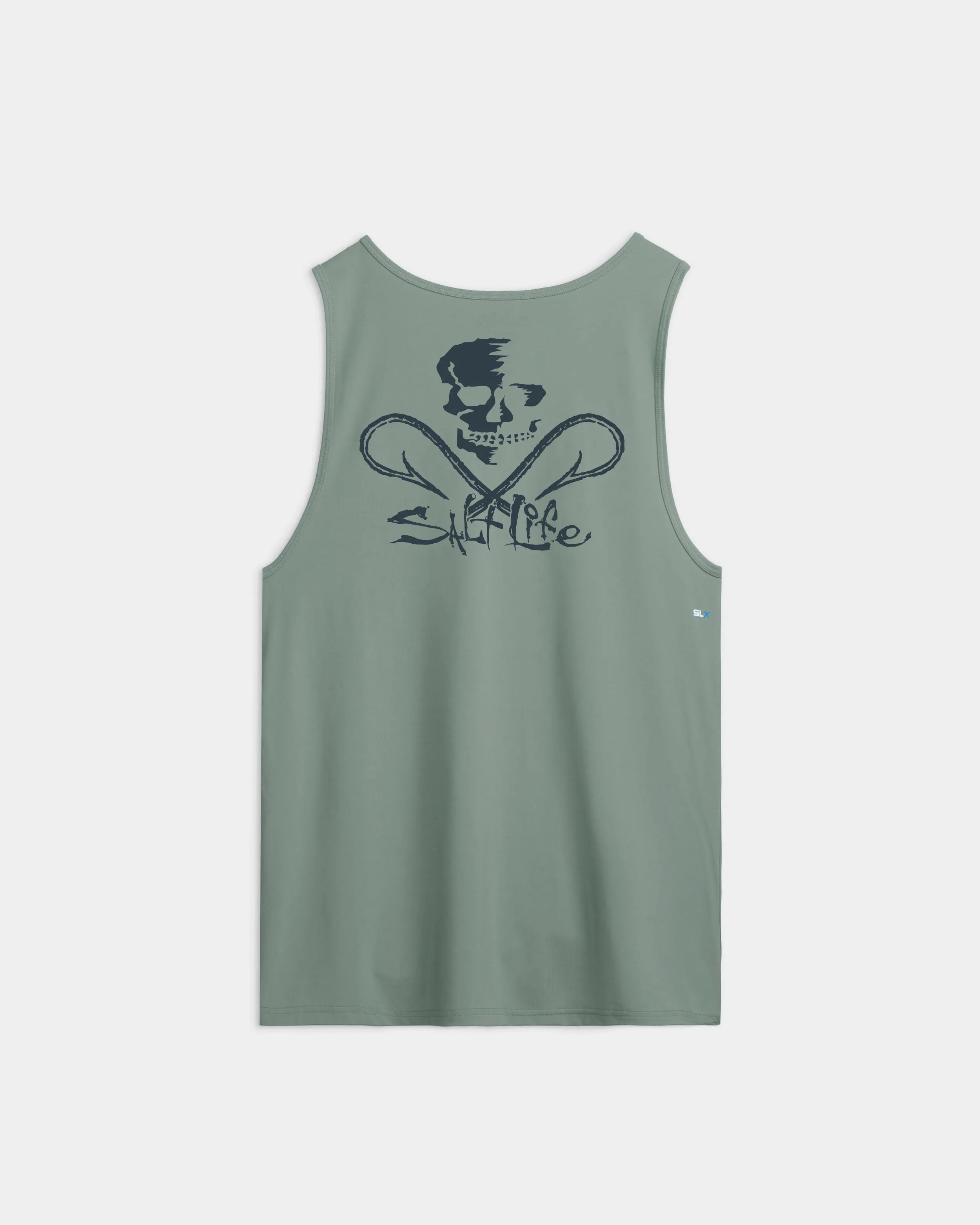 Men’s Skull and Hooks Tank Top sold by Salt Life