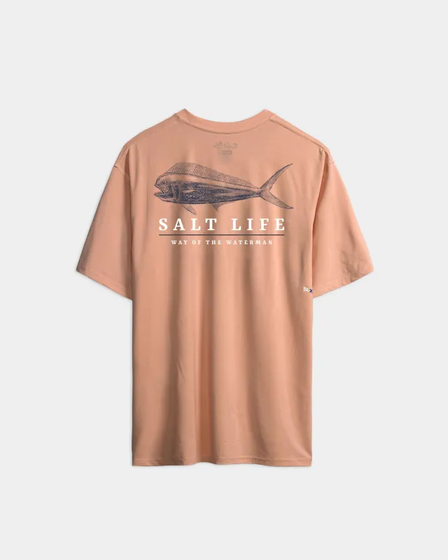 Men’s Mahi Way SLX Performance Short Sleeve Tee made by Salt Life