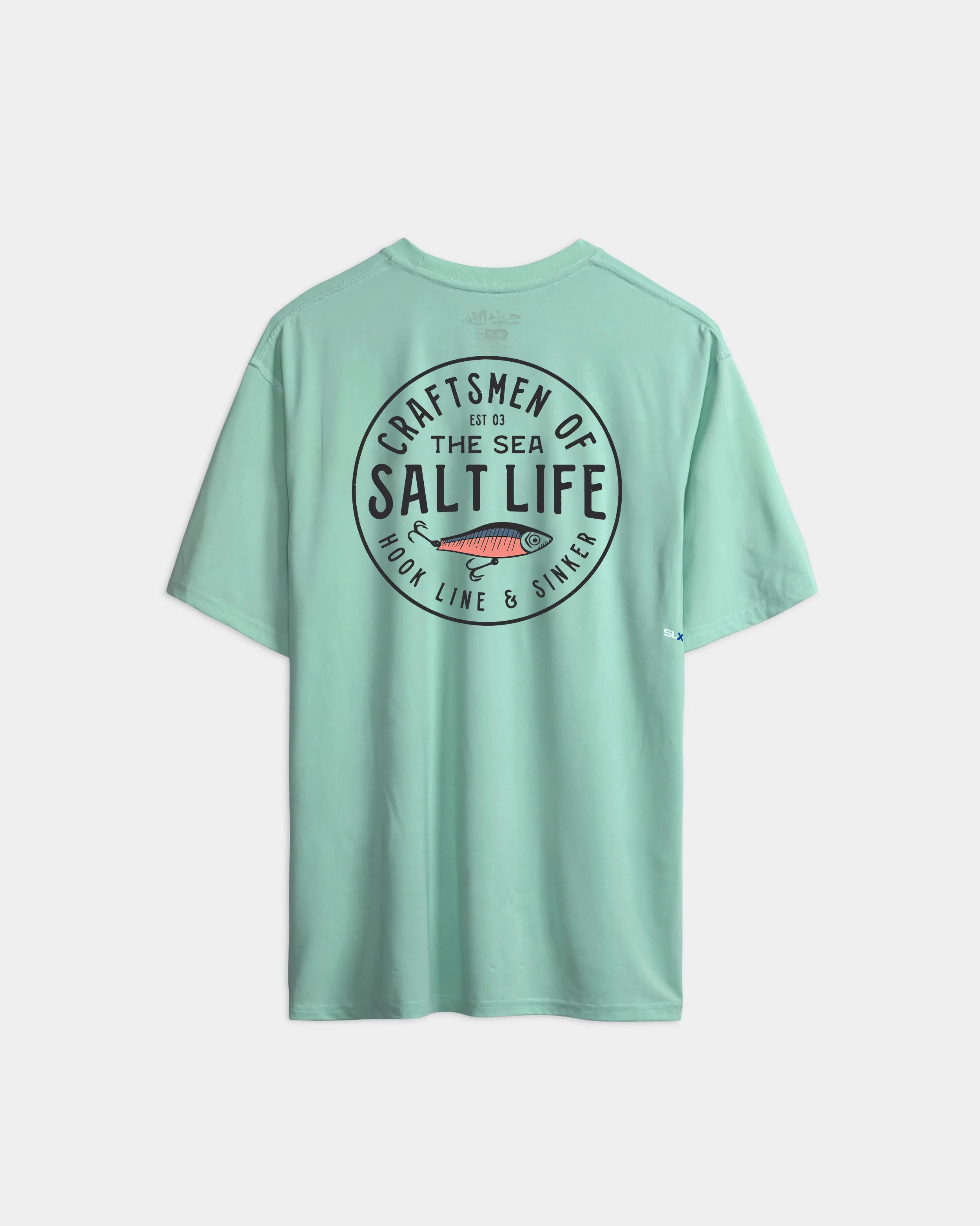 Men’s Salty Craftsmen SLX Performance Short Sleeve Tee sold by Salt Life