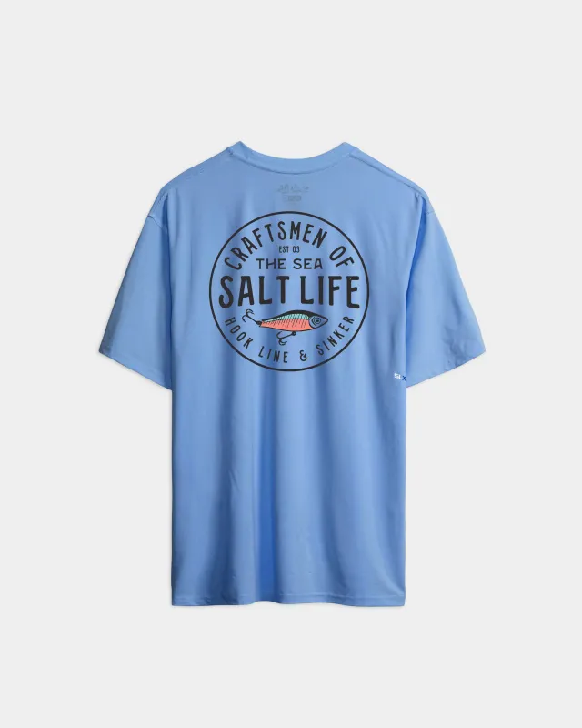 Men’s Salty Craftsmen SLX Performance Short Sleeve Tee made by Salt Life