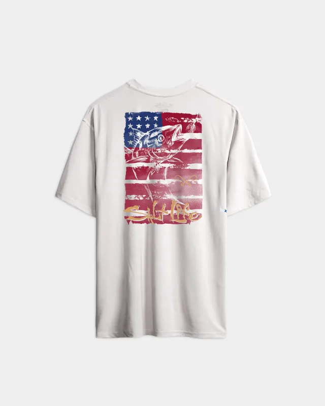 Americana Tuna SLX Performance Short Sleeve Tee made by Salt Life