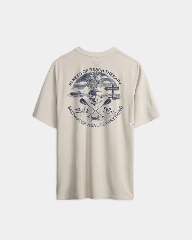 Men’s Beach Therapy SLX Performance Short Sleeve Tee sold by Salt Life