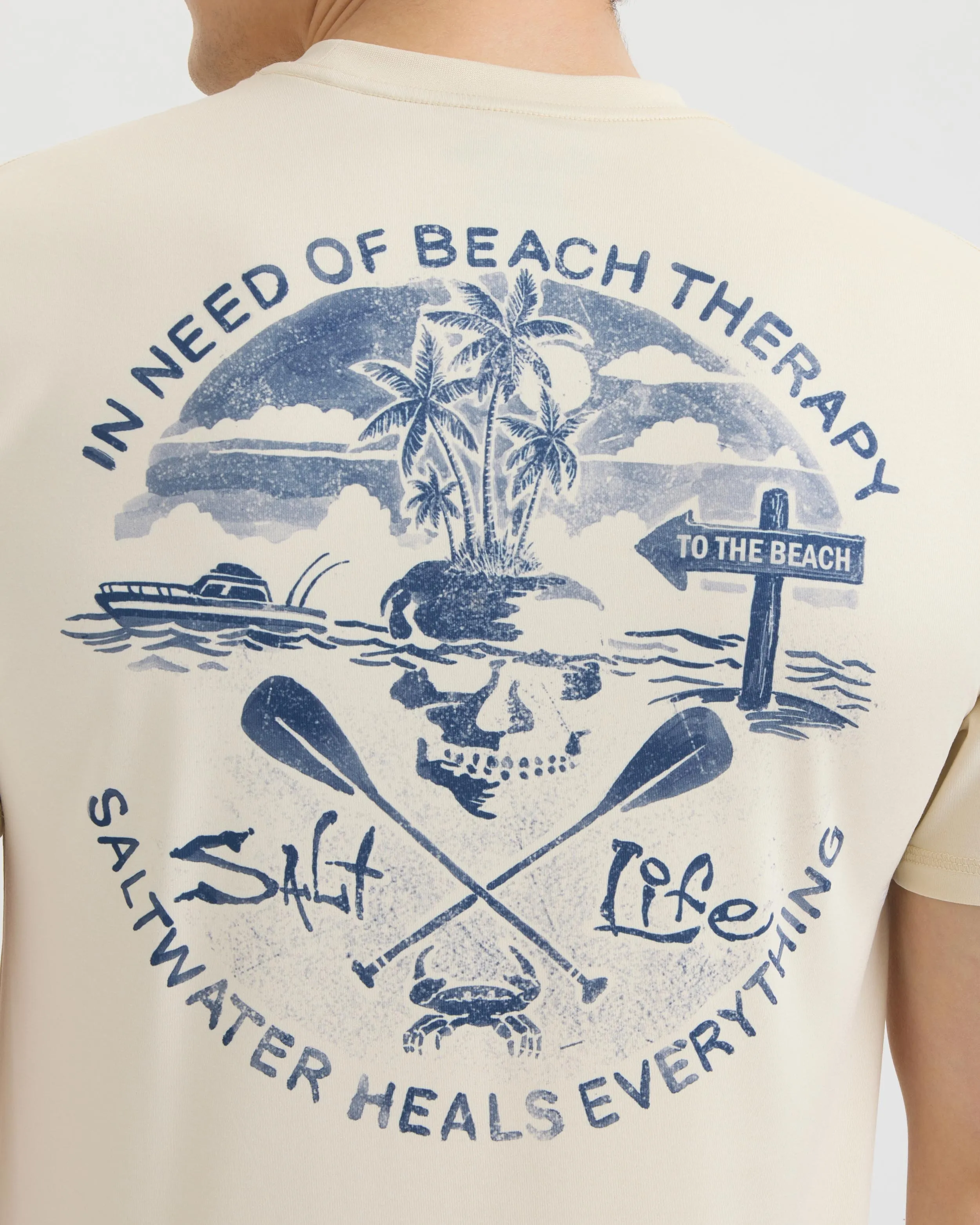 Men’s Beach Therapy SLX Performance Short Sleeve Tee sold by Salt Life product image thumbnail 5