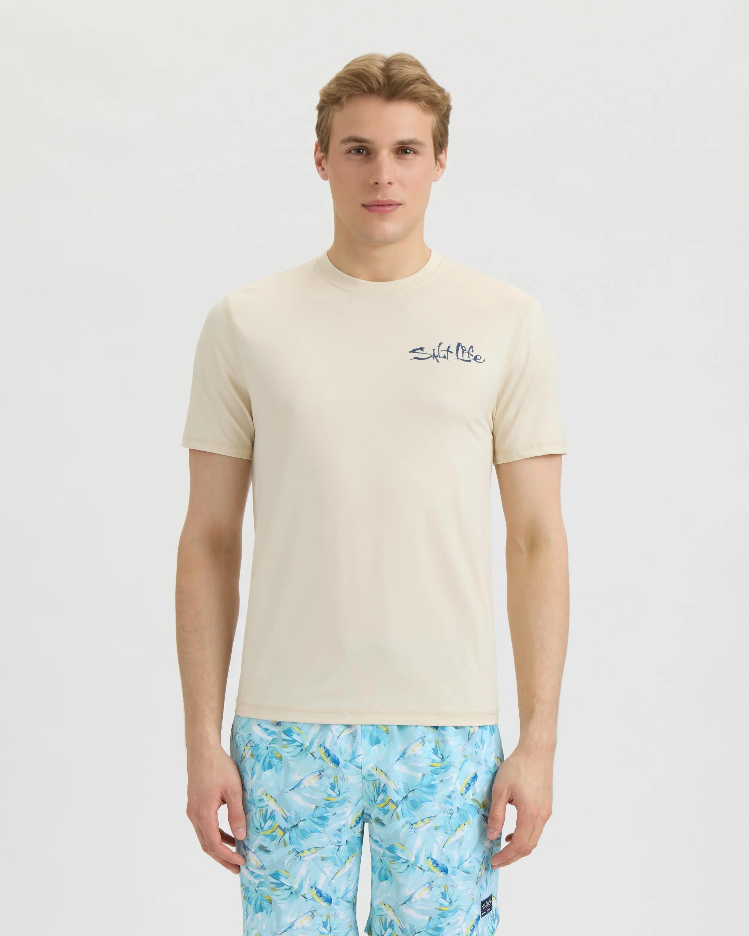 Men’s Beach Therapy SLX Performance Short Sleeve Tee sold by Salt Life product image thumbnail 2