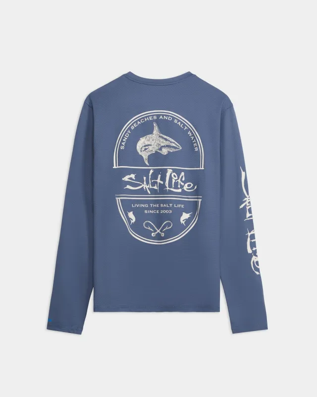 Men’s Salt Water Perforated SLX Performance Tee sold by Salt Life